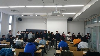 ２月９日　卒論発表会